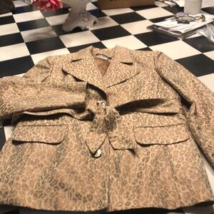 Leopard Print Women's Jacket